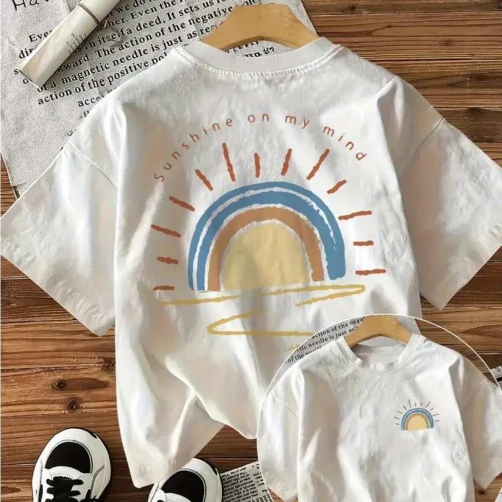 Sunshine on My Mind T-Shirt - White